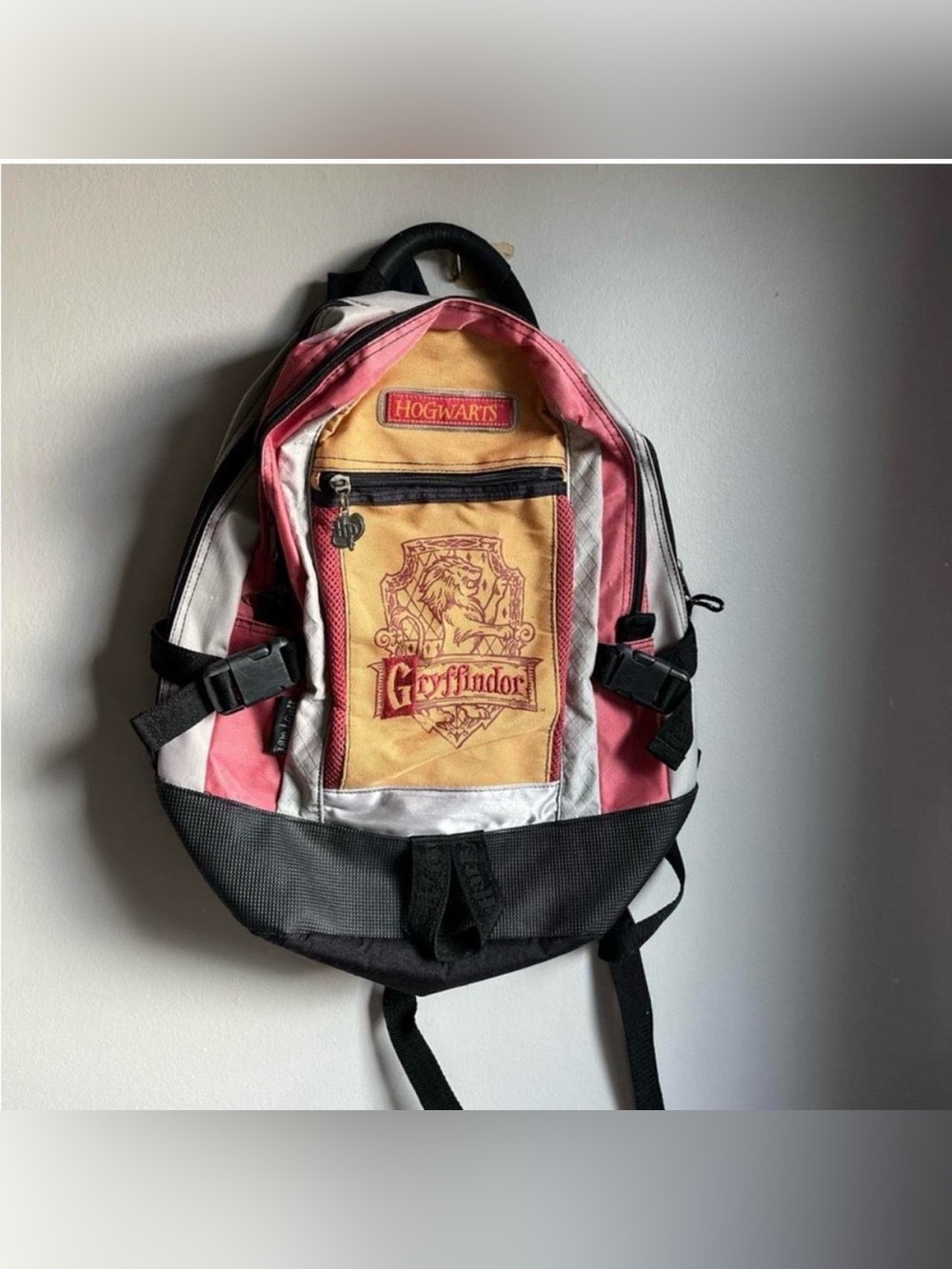 Harry Potter Hogwarts Gryffindor Backpack Fair Condition